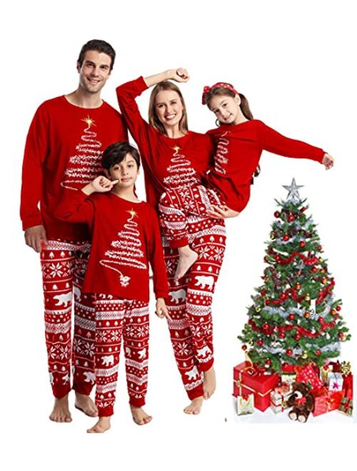 Oriental eLife Matching Christmas Pjs For Family,Elf Pajamas Christma Sets,Xmas Holiday Family Sleepwear Outfits Women Men