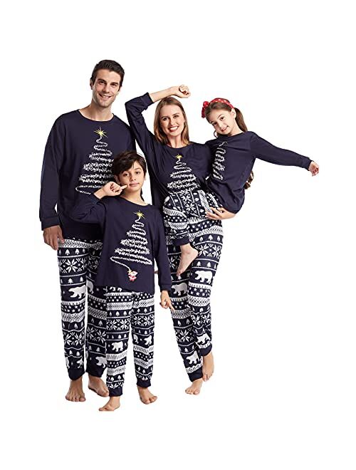 Oriental eLife Matching Christmas Pjs For Family,Elf Pajamas Christma Sets,Xmas Holiday Family Sleepwear Outfits Women Men