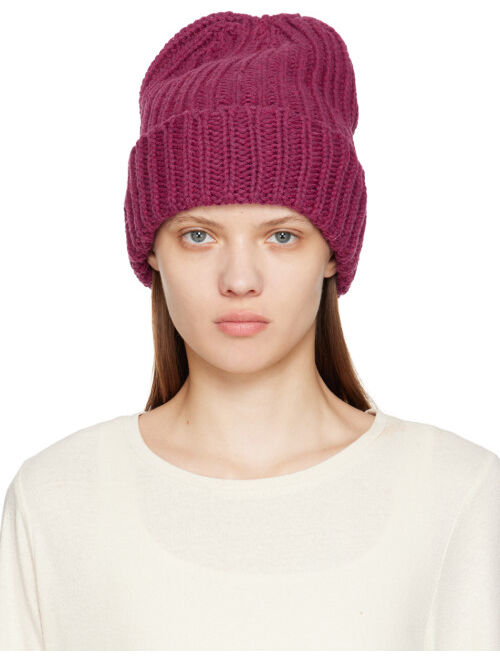 Baserange Pink Knit Beanie