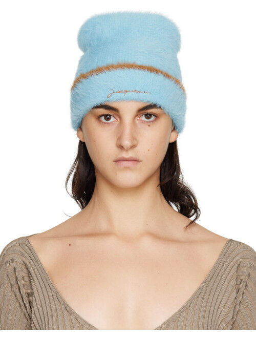 Jacquemus Blue 'Le Bonnet Neve' Beanie