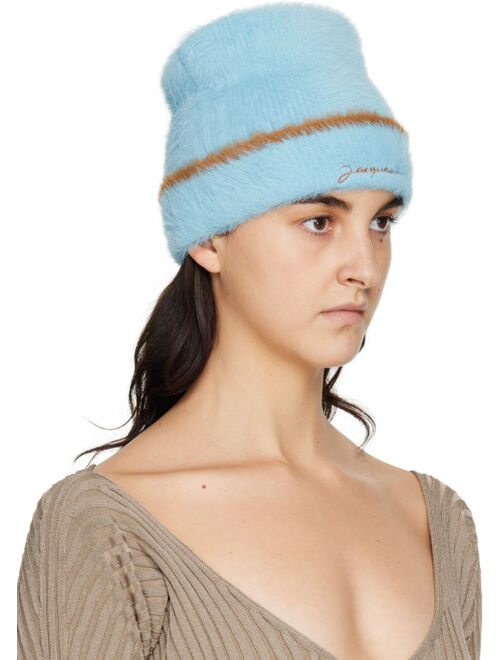 Jacquemus Blue 'Le Bonnet Neve' Beanie