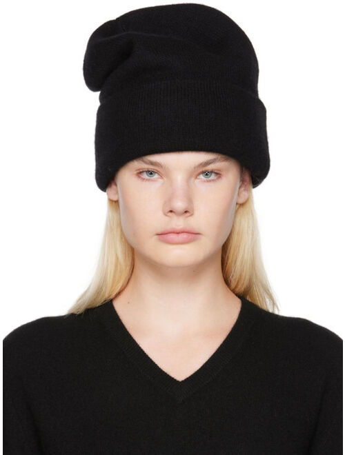 Frenckenberger Black Cashmere Beanie