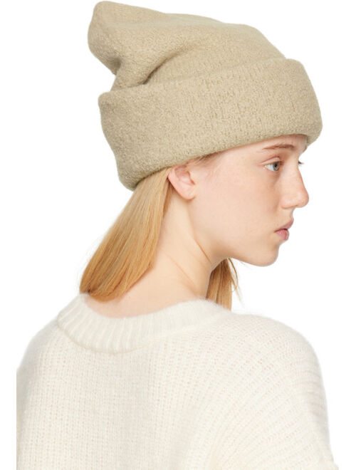 Lauren Manoogian Beige Carpenter Beanie