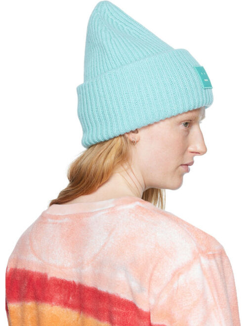 Acne Studios Blue Wool Beanie