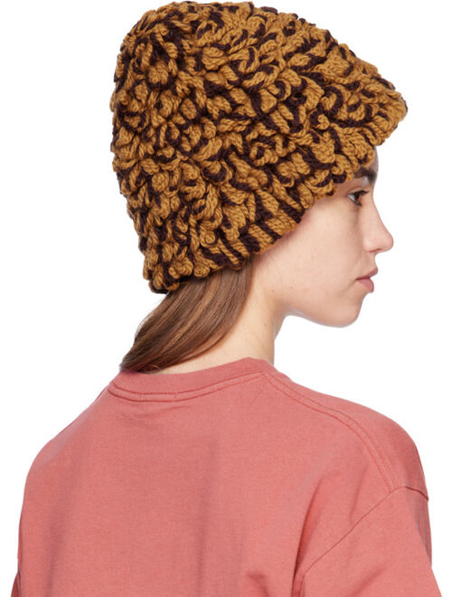 Bode Brown Loopy Beanie