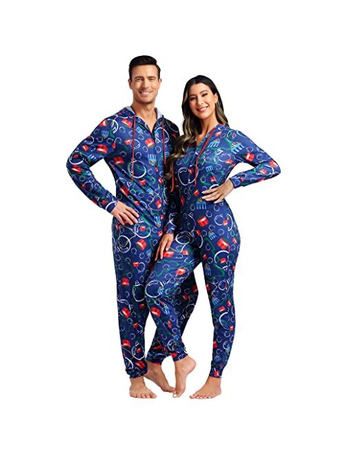 Parlsdy Christmas Onesies Adult Onesie Costume Pajamas For Women Pajama Sets Christmas Pajamas For Family Christmas Pjs Matching Sets