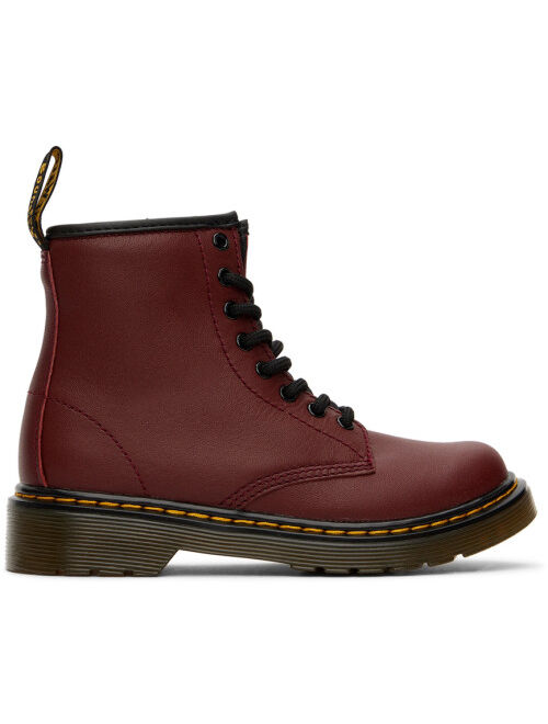 DR. MARTENS Kids Red 1460 J Big Kids Boots