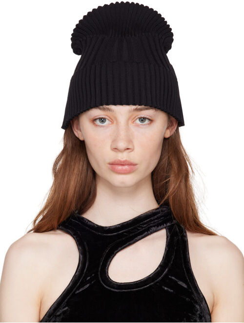 CFCL Black Fluted Beanie