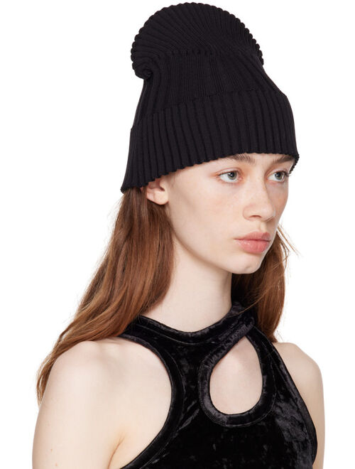 CFCL Black Fluted Beanie