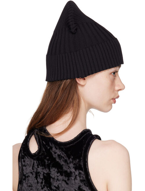 CFCL Black Fluted Beanie