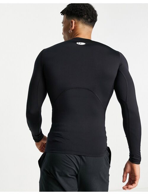 Under Armour Training Heat Gear long sleeve top in black