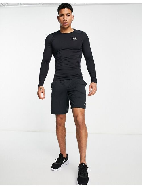 Under Armour Training Heat Gear long sleeve top in black