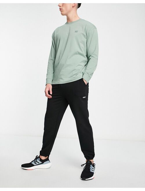 HIIT oversized long sleeve t-shirt in sage