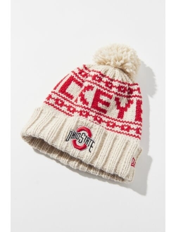 College Pompom Beanie