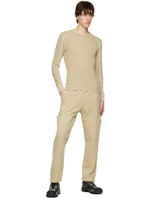 CARSON WACH Beige K3 Thermal Long Sleeve T-Shirt