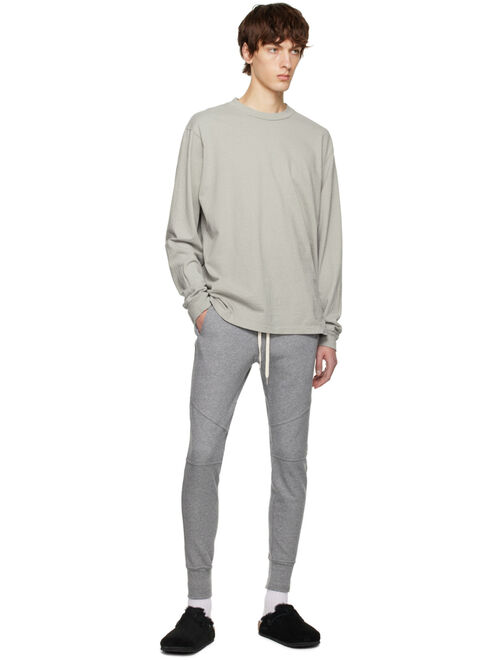 John Elliott Gray University Long Sleeve T-Shirt