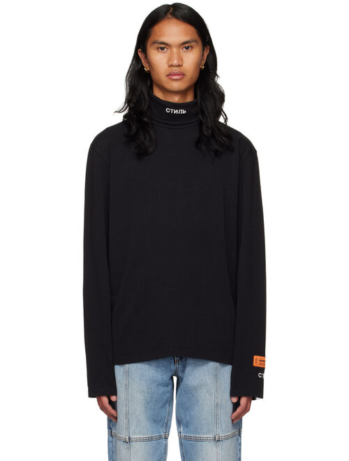 Heron Preston Black Style Long Sleeve T-Shirt