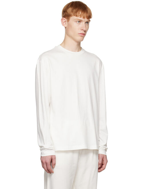 Jil Sander Three-Pack White Long Sleeve T-Shirts