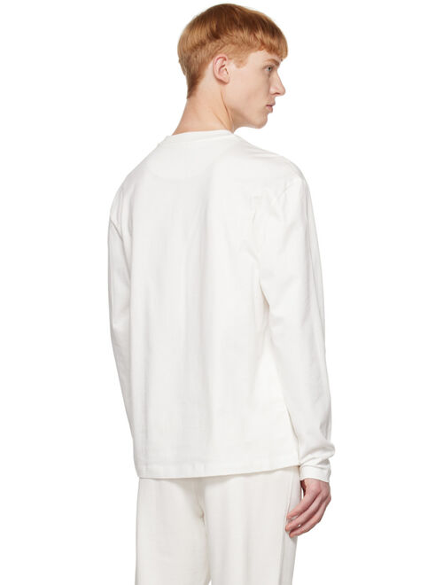 Jil Sander Three-Pack White Long Sleeve T-Shirts