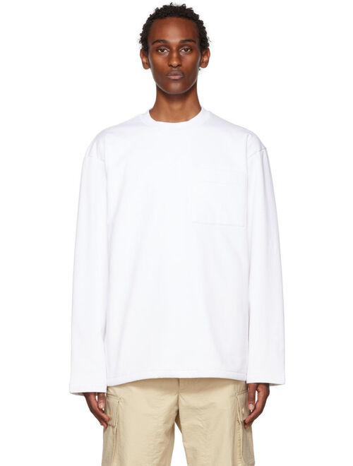 Jacquemus White 'Le T-Shirt Bricciola' Long Sleeve T-Shirt