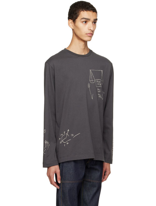 Etudes Gray Jean-Michel Basquiat Edition Wonder Peso Neto T-Shirt