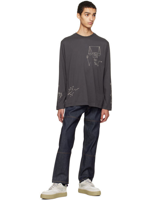 Etudes Gray Jean-Michel Basquiat Edition Wonder Peso Neto T-Shirt