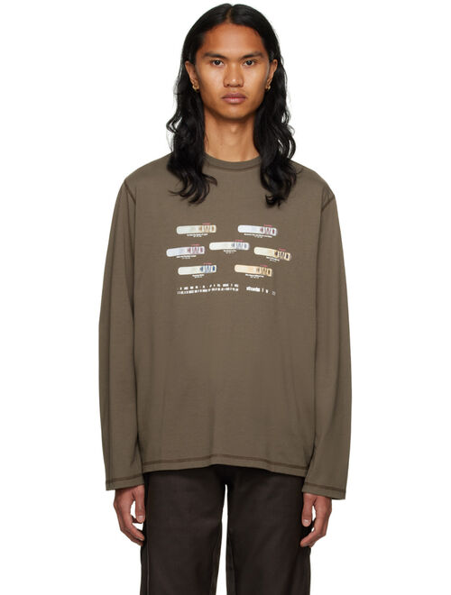 AFFXWRKS Brown Spirit Long Sleeve T-Shirt