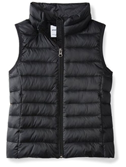 Girls and Toddlers' Lightweight Water-Resistant Packable Puffer Vest