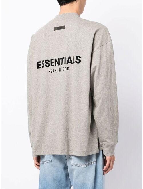 FEAR OF GOD ESSENTIALS logo-print long-sleeve T-shirt