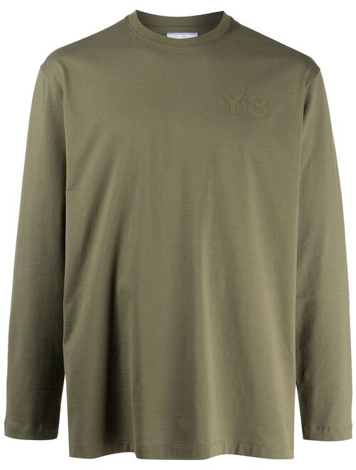 Y-3 round-neck long-sleeve T-shirt