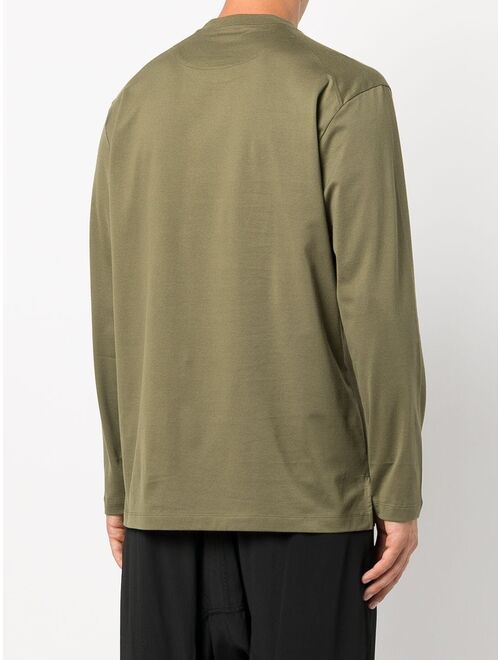 Y-3 round-neck long-sleeve T-shirt