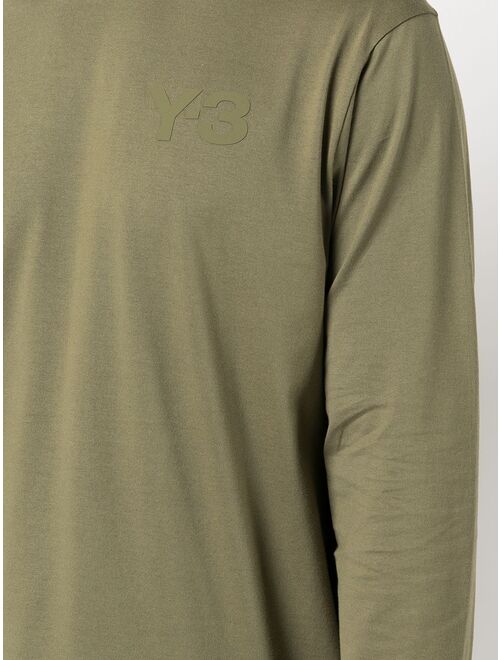 Y-3 round-neck long-sleeve T-shirt