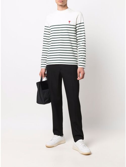 Ami de Coeur striped T-shirt