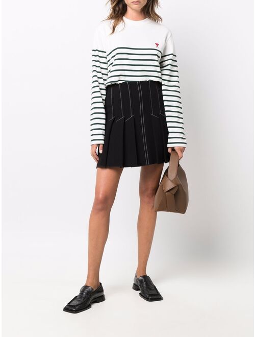 Ami de Coeur striped T-shirt