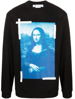 Off-White Monalisa Skate long sleeve T-shirt