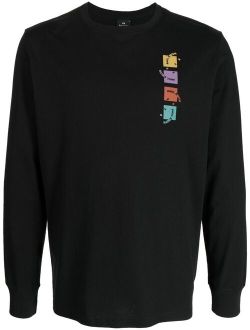 PS Paul Smith logo-print long-sleeve T-shirt