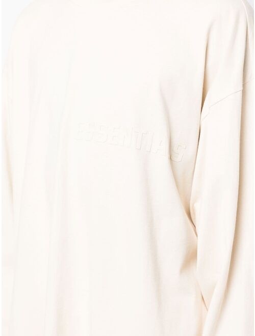 long-sleeve cotton T-shirt