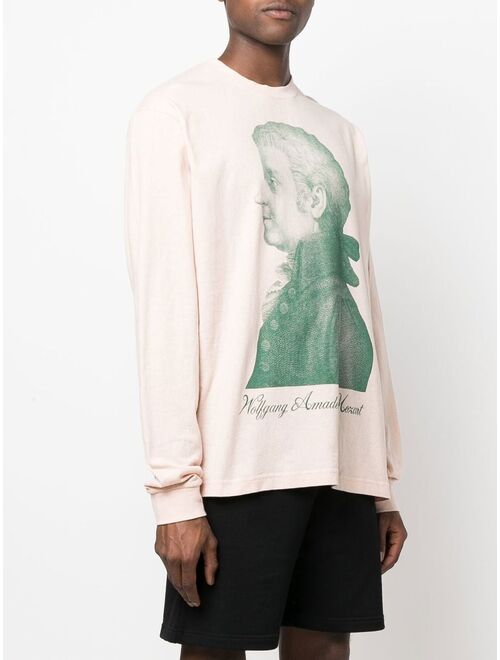 Acne Studios Mozart long-sleeve organic cotton top