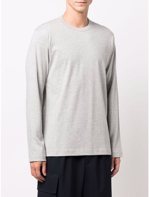 Comme Des Garcons Shirt logo-print long-sleeve T-shirt