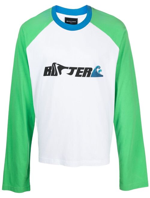 Botter logo-print raglan-sleeve T-shirt