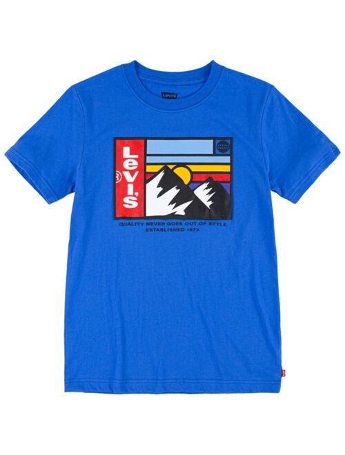 Levi's Big Boys Mountain Logo T-Shirt