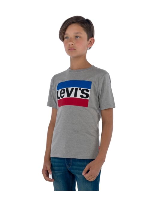 Levi's Logo-Print Cotton T-Shirt, Big Boys