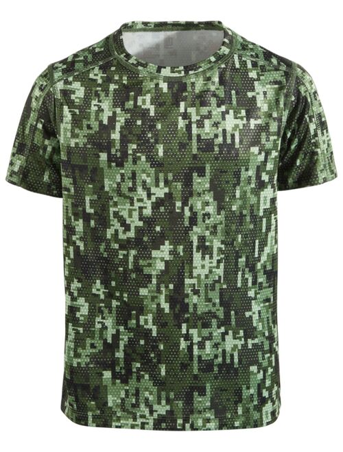 ID Ideology Big Boys Pixel Camo T-Shirt, Created for Macy's