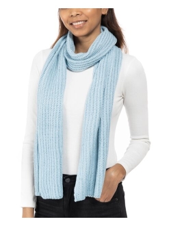 STYLE & CO Women's Solid Shine Ribbed Scarf, Created for Macy's