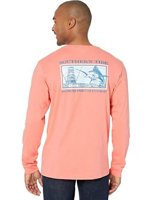 Southern Tide Long Sleeve Saltwater Specialist Tee