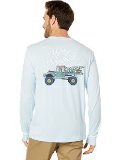 Truck & Tree Long Sleeve Pocket Tee