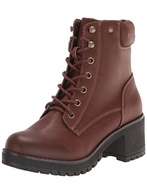 Eastland Brynn Women's Puff Collar Combat Boots