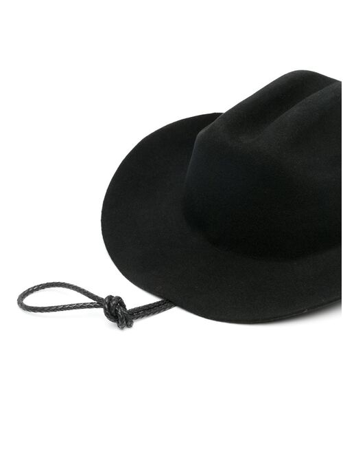 Ruslan Baginskiy logo-patch cowboy hat