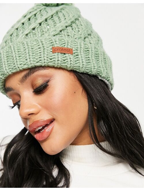 Protest PAISLEY 21 beanie in green