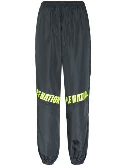 P.E Nation logo-print track pants